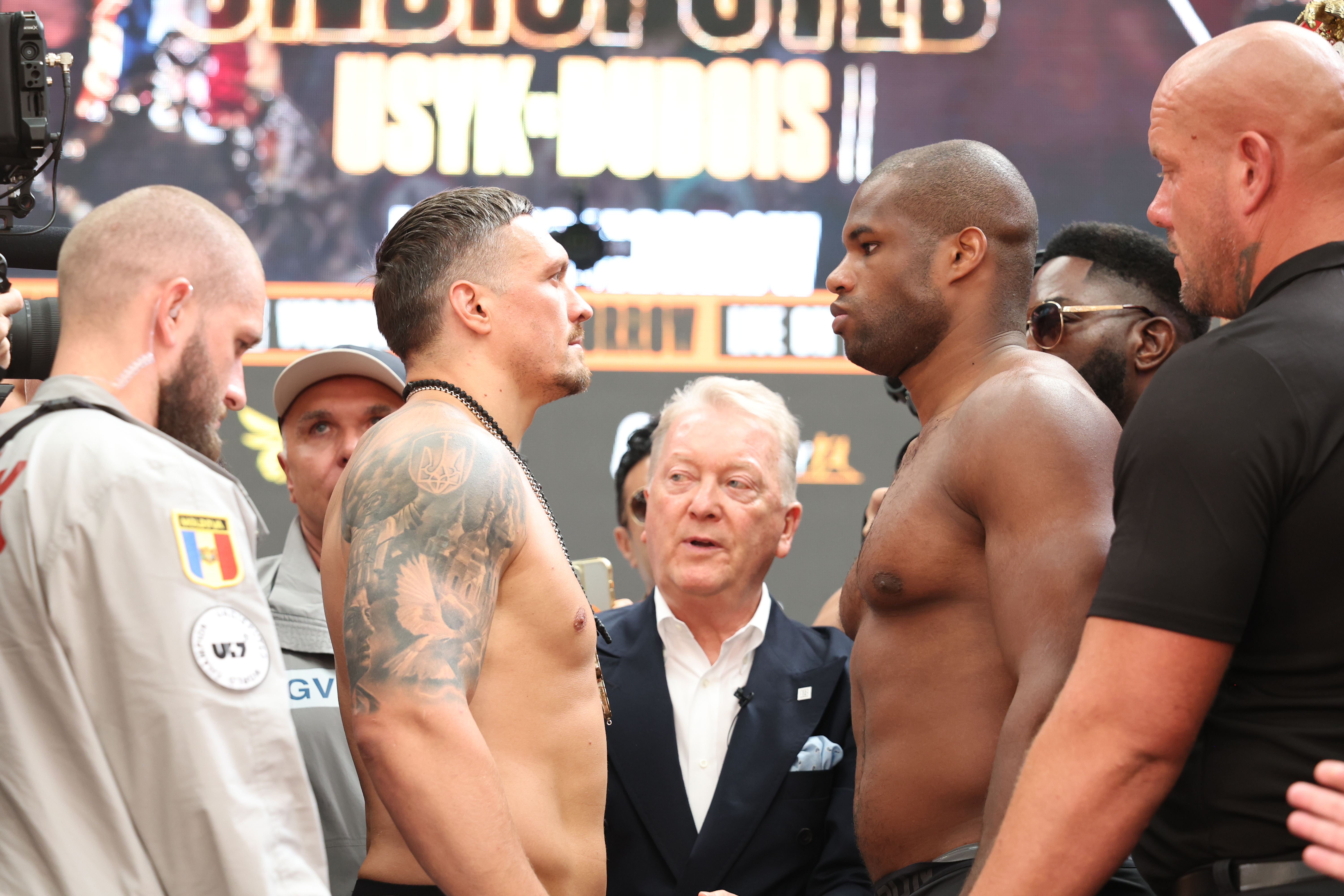 6000 × 4000 Usyk vs. Dubois, Weigh-in results 1