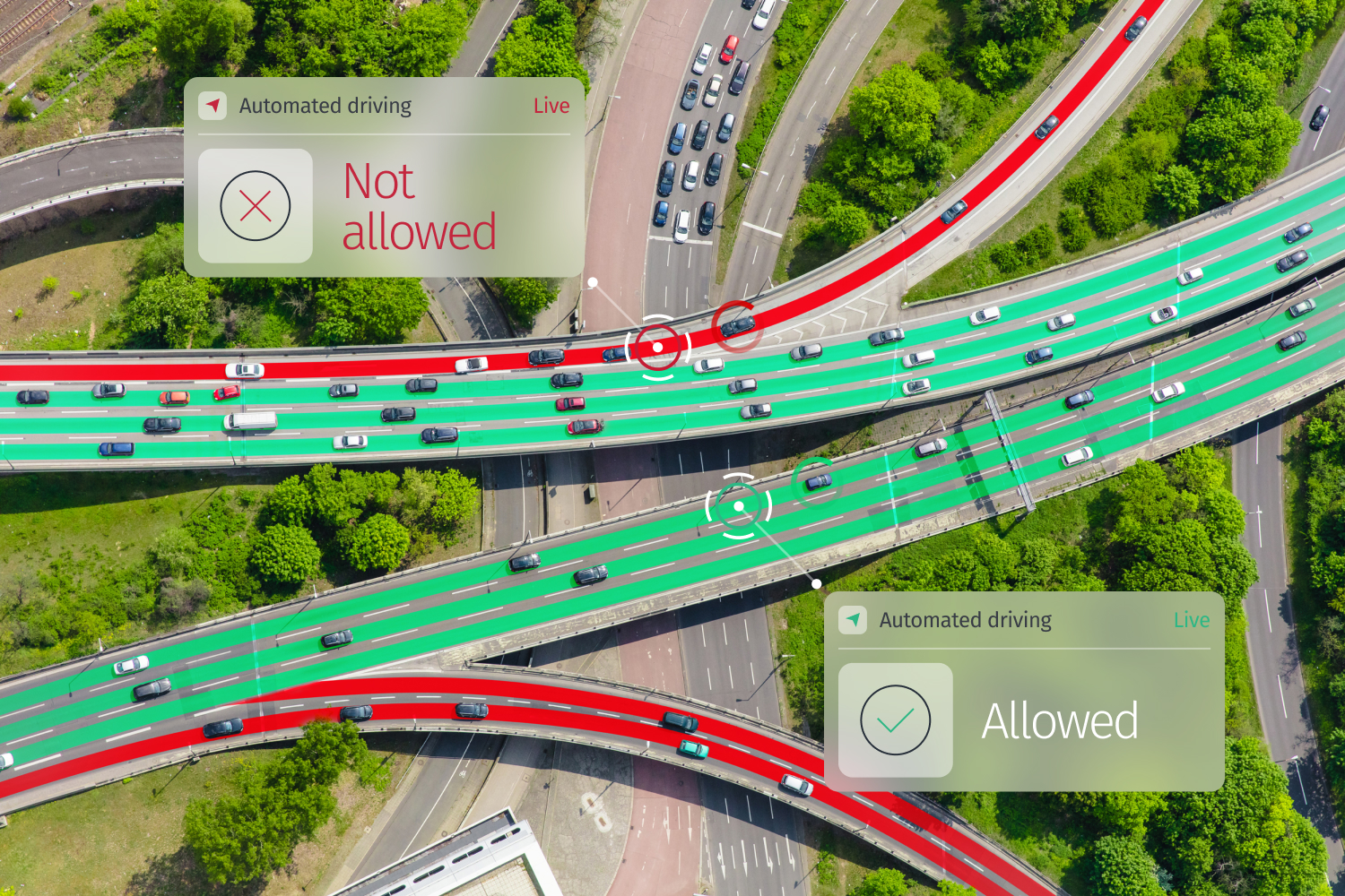 HERE Automated Driving Zones