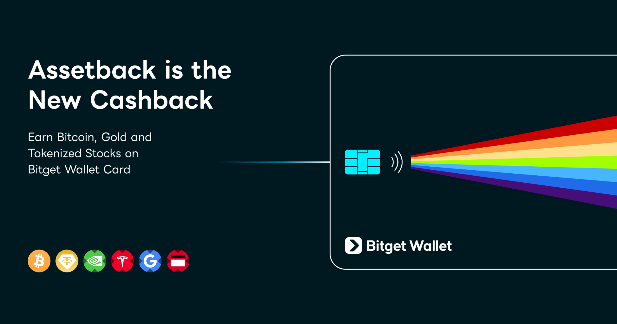 Bitget Wallet Card Turns Cashback Into Bitcoin, Gold and Tokenized Stocks