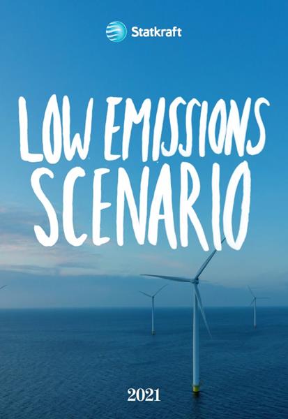 Front page of the Low Emissions Scenario 2021 report