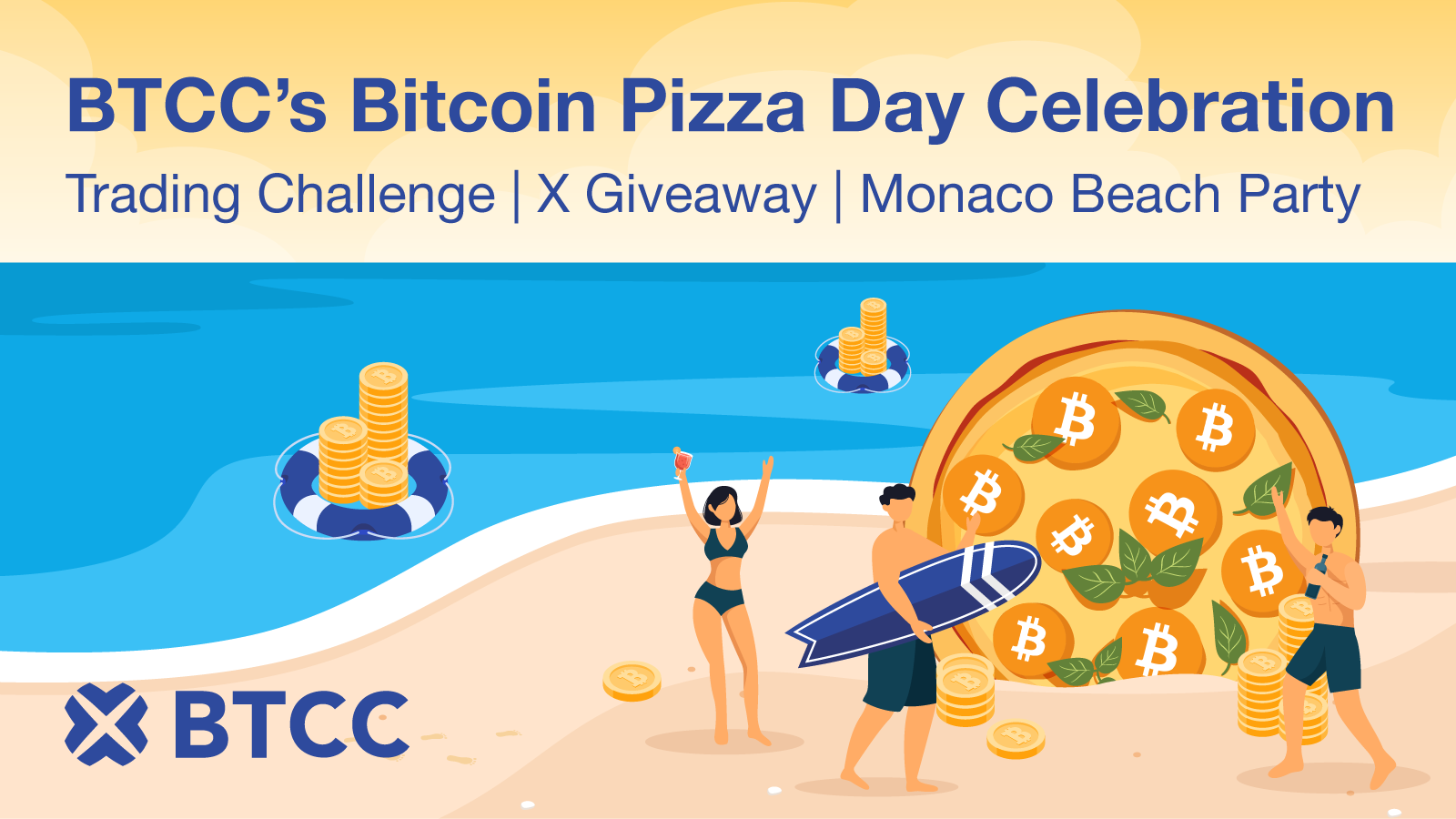 Bitcoin Pizza Day: BTCC's Bitcoin Pizza Day Celebration