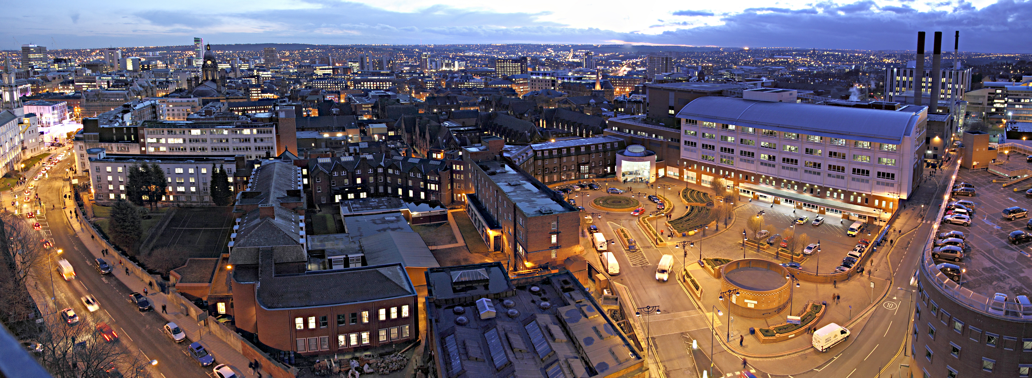 Leeds General Infirmary panorama