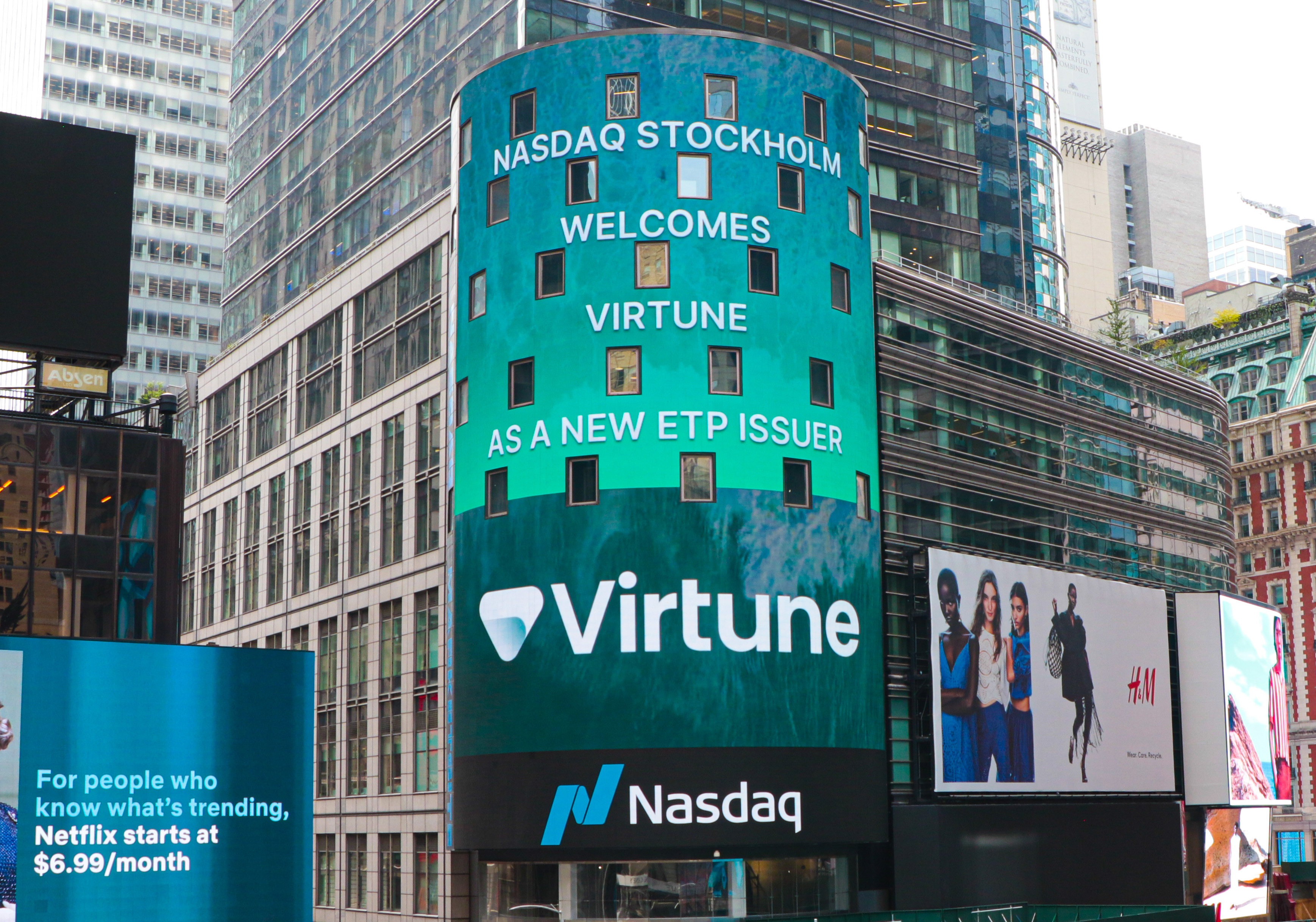 Virtune AB (Publ) received Nasdaq approval as an ETP issuer as of 2nd May 2023.