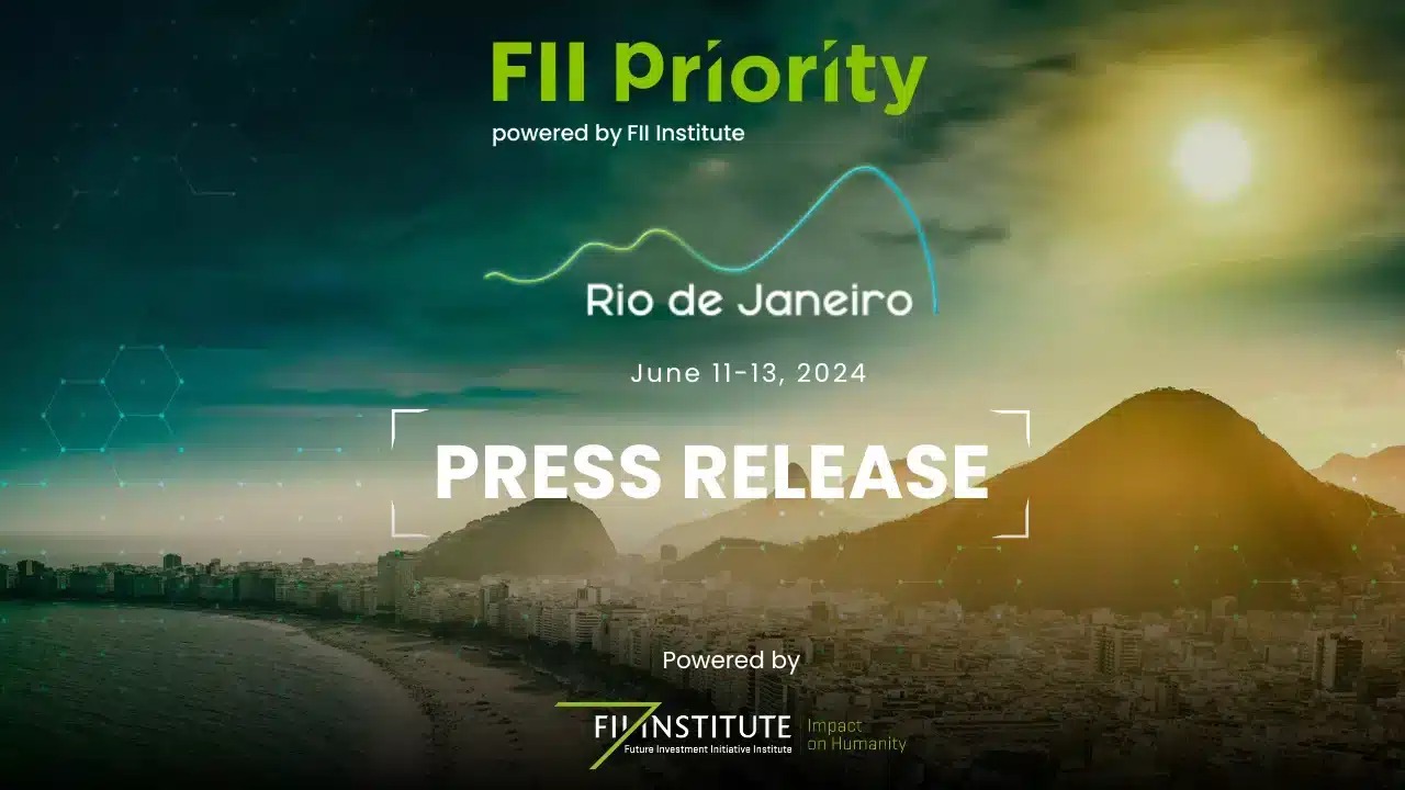 FII PRIORITY Rio Press Release Image