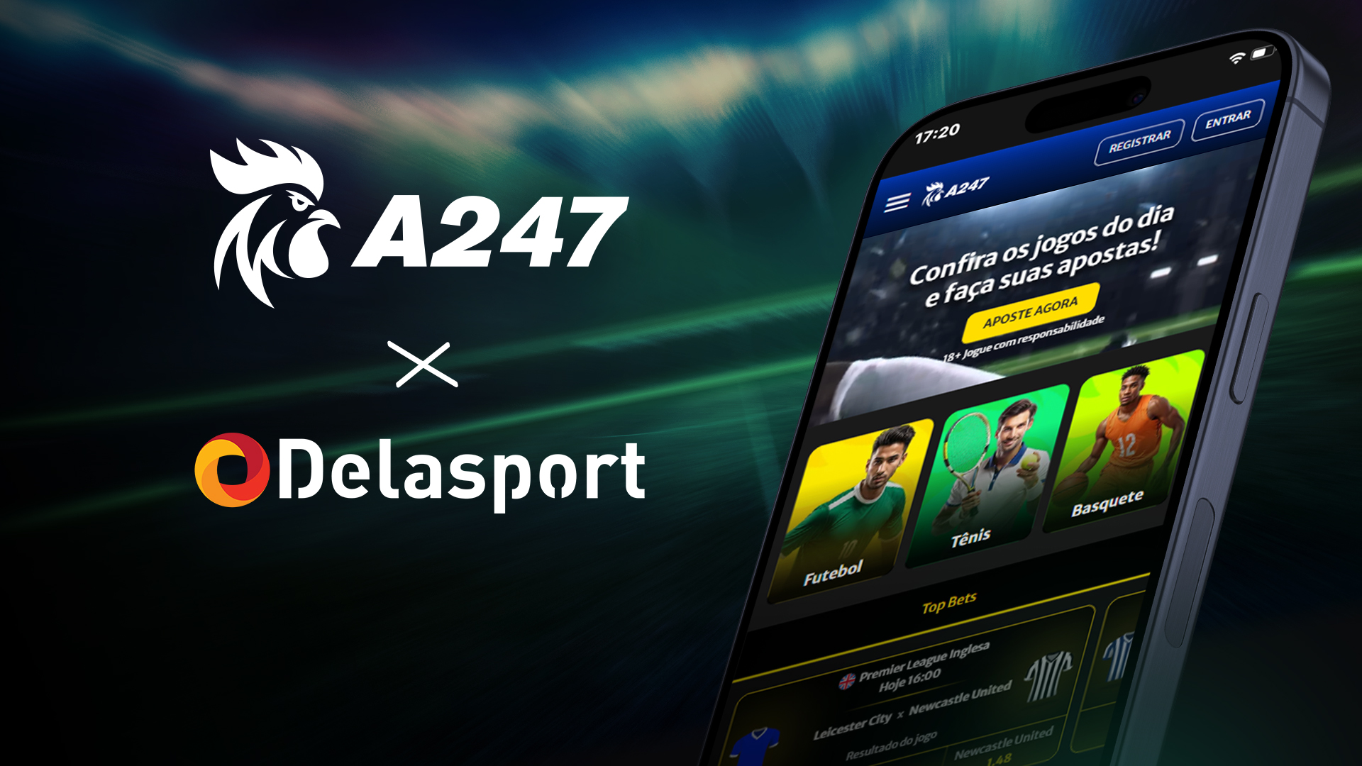 A247 Launch in Brazil Powered by Delasport’s Turnkey Solution