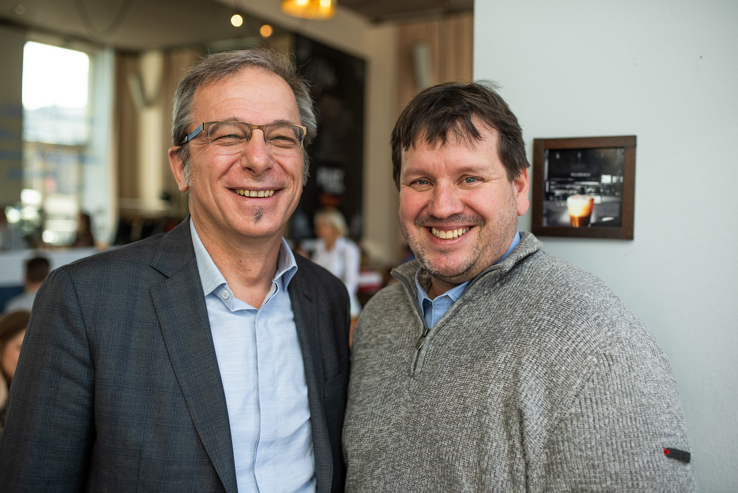 Helmut Leopold (left) and Peter Lieber (right)