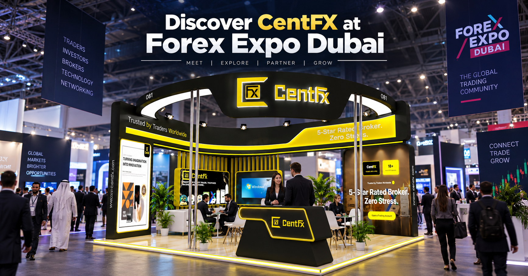 CentFX to Exhibit as Diamond Sponsor at The Forex Expo Dubai 2026
