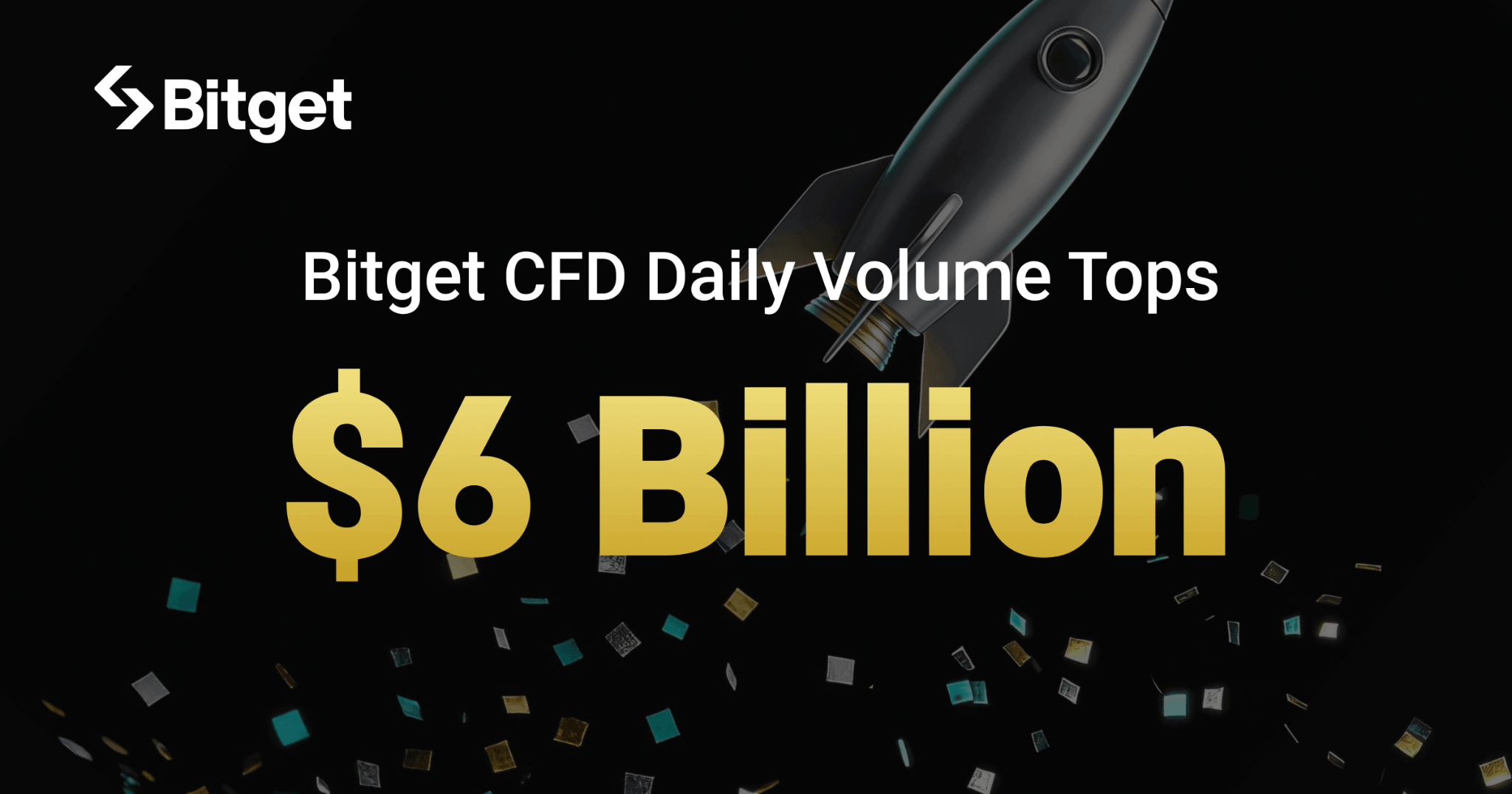 Bitget CFD Volume Tops $6 Billion in a Day