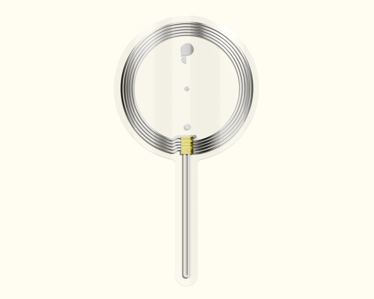 Pragmatic NFC Protect chip embedded in antenna with tamper loop