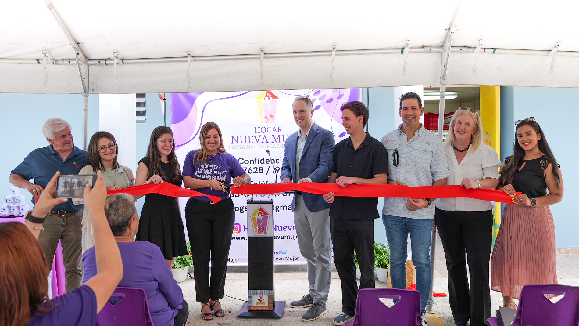 Wood Mackenzie/Let's Share the Sun Ribbon Cutting