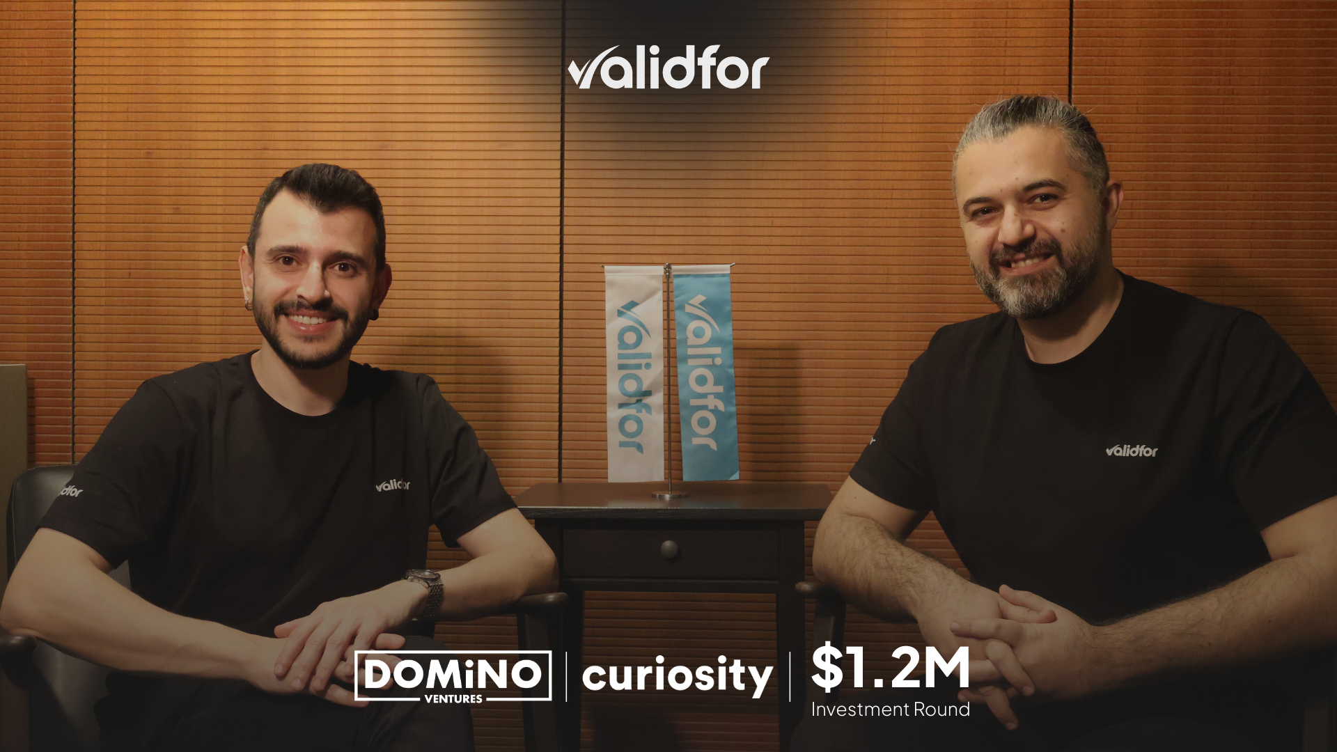 Validfor Team Photo Following $1.2M Investment Round