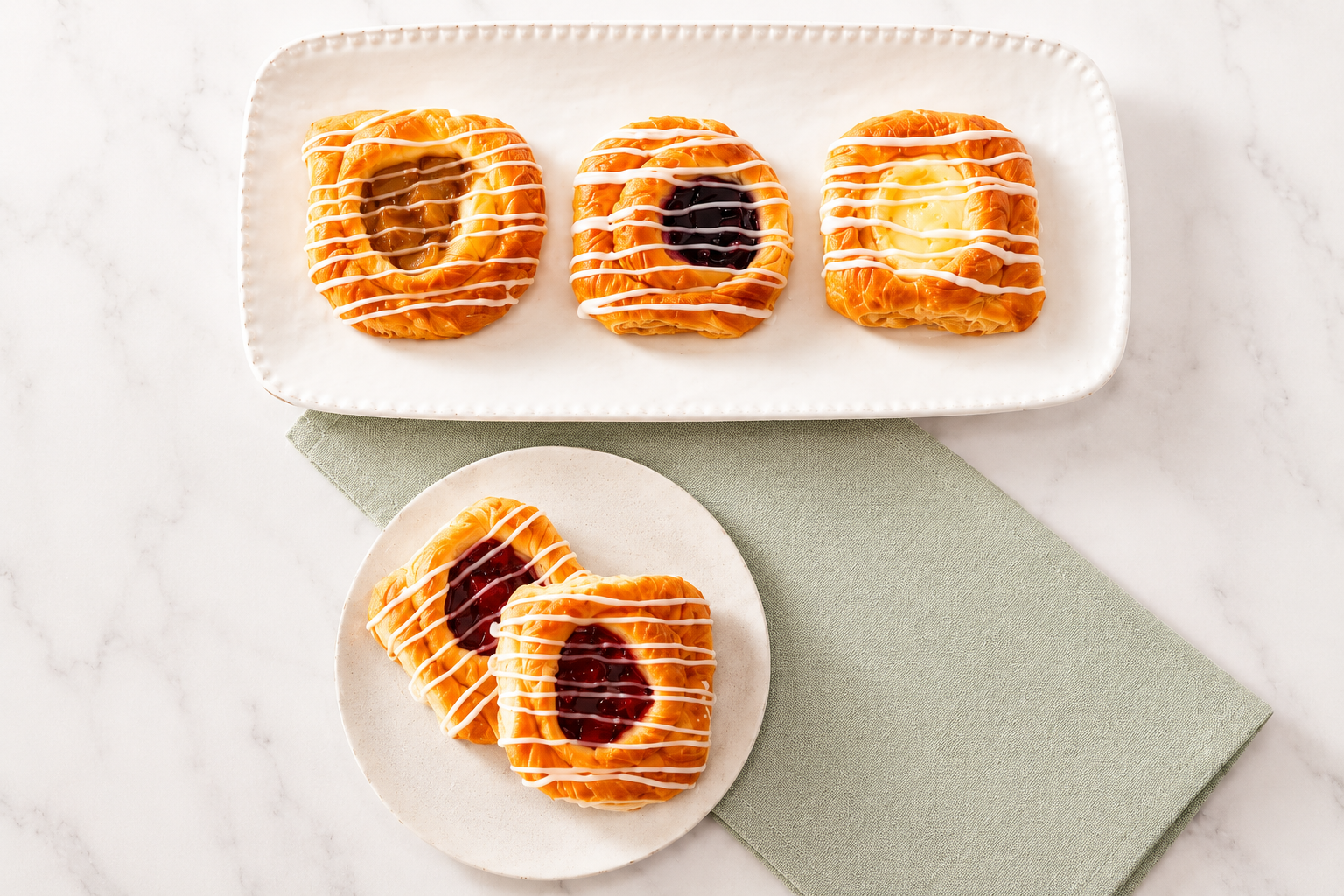Corbion -Pastries on Marble Countertop