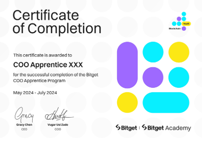 Bitget Concludes 1st COO Apprenticeship Program2