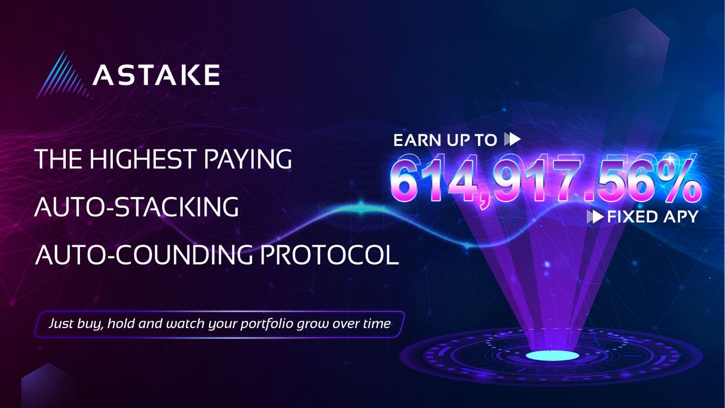 Launches DeFi’s First Auto-Staking Fixed APY 614,917.56%