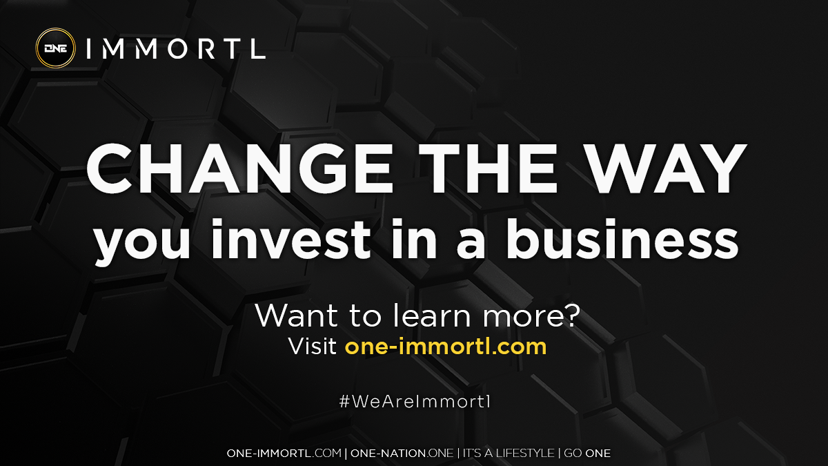 One-Immortl fractionalized NFTs are a revolutionary way to invest in a real brick-and-mortar business, and earn dividends.