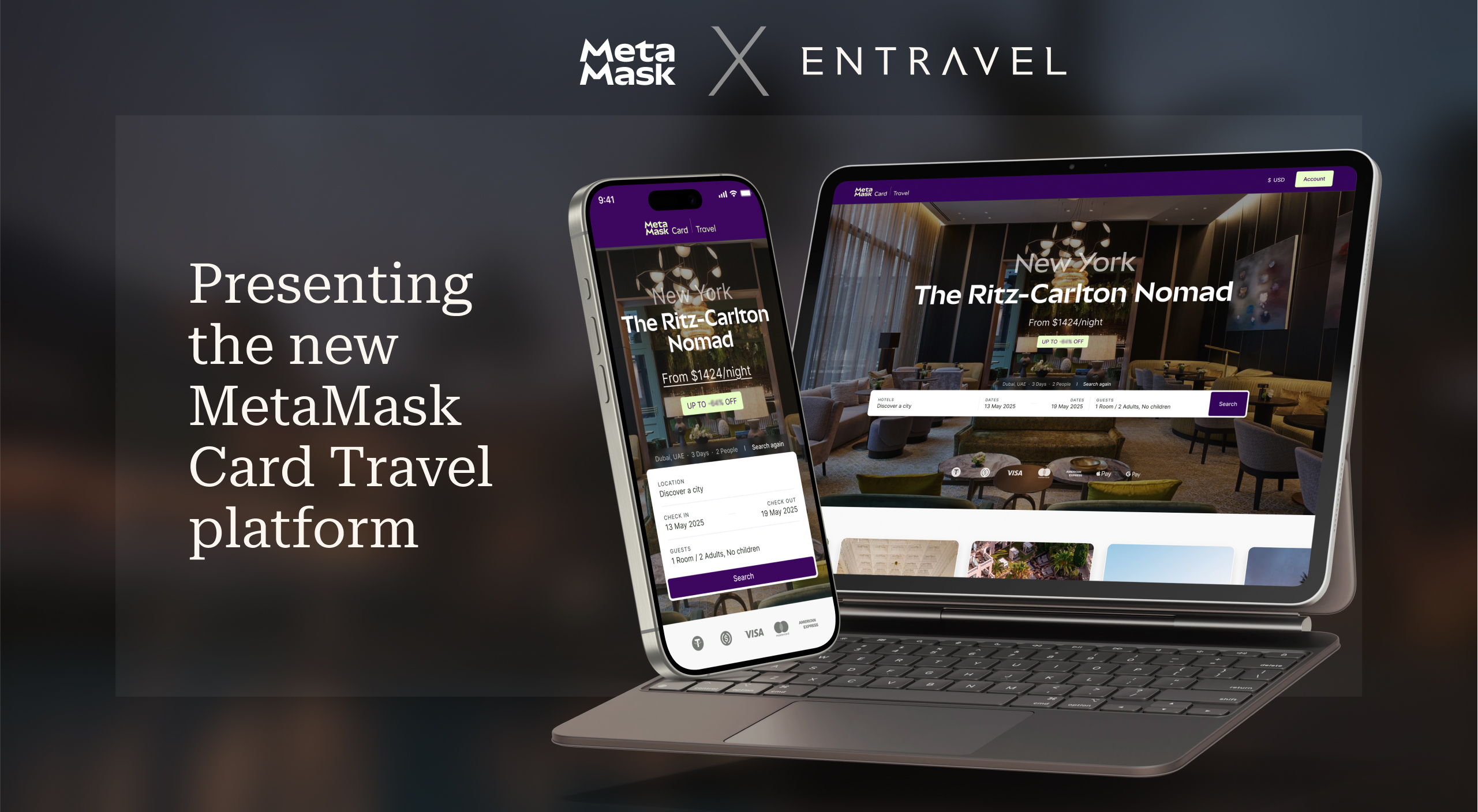 MetaMask Card Travel Platform