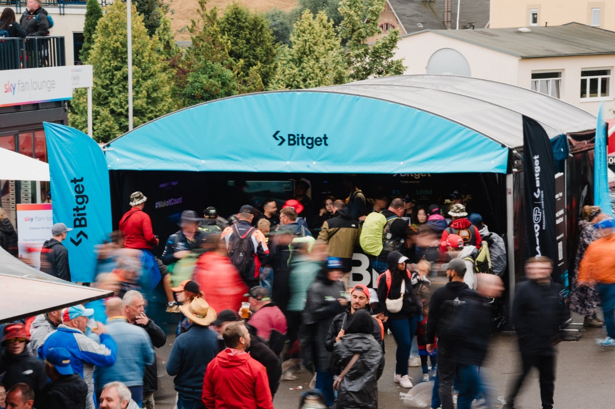 Bitget 在 MogoGP 德国站比赛通过互动式粉丝展位和全新线上活动大放异彩