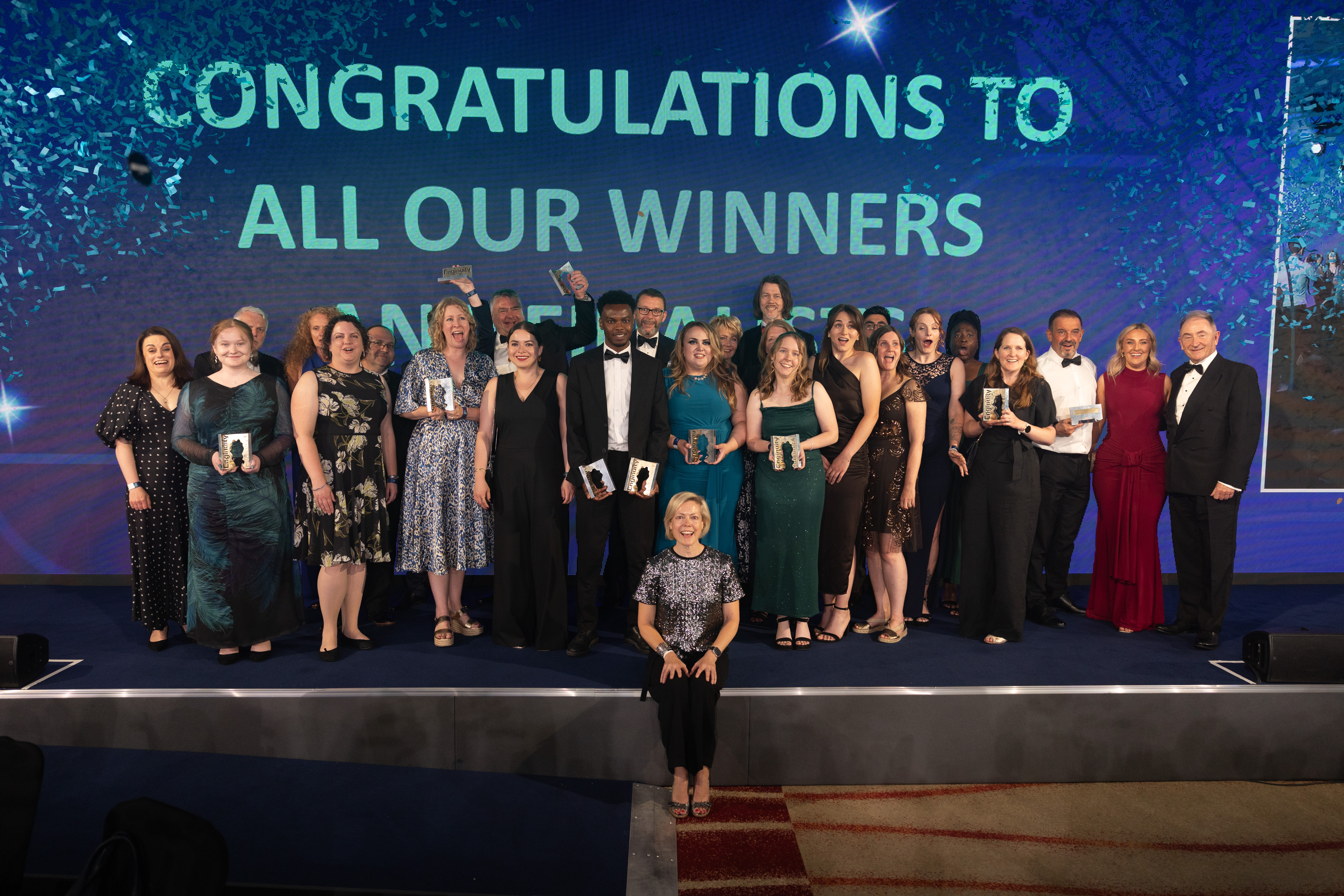 Ann Watson, CEO Enginutiy and winners 2025 enginuity skills awards-452