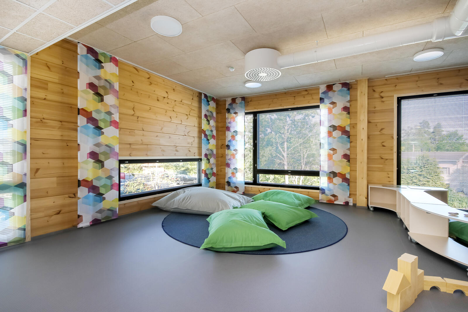 Finland S Largest Log Made Day Care Centre Was Opened In