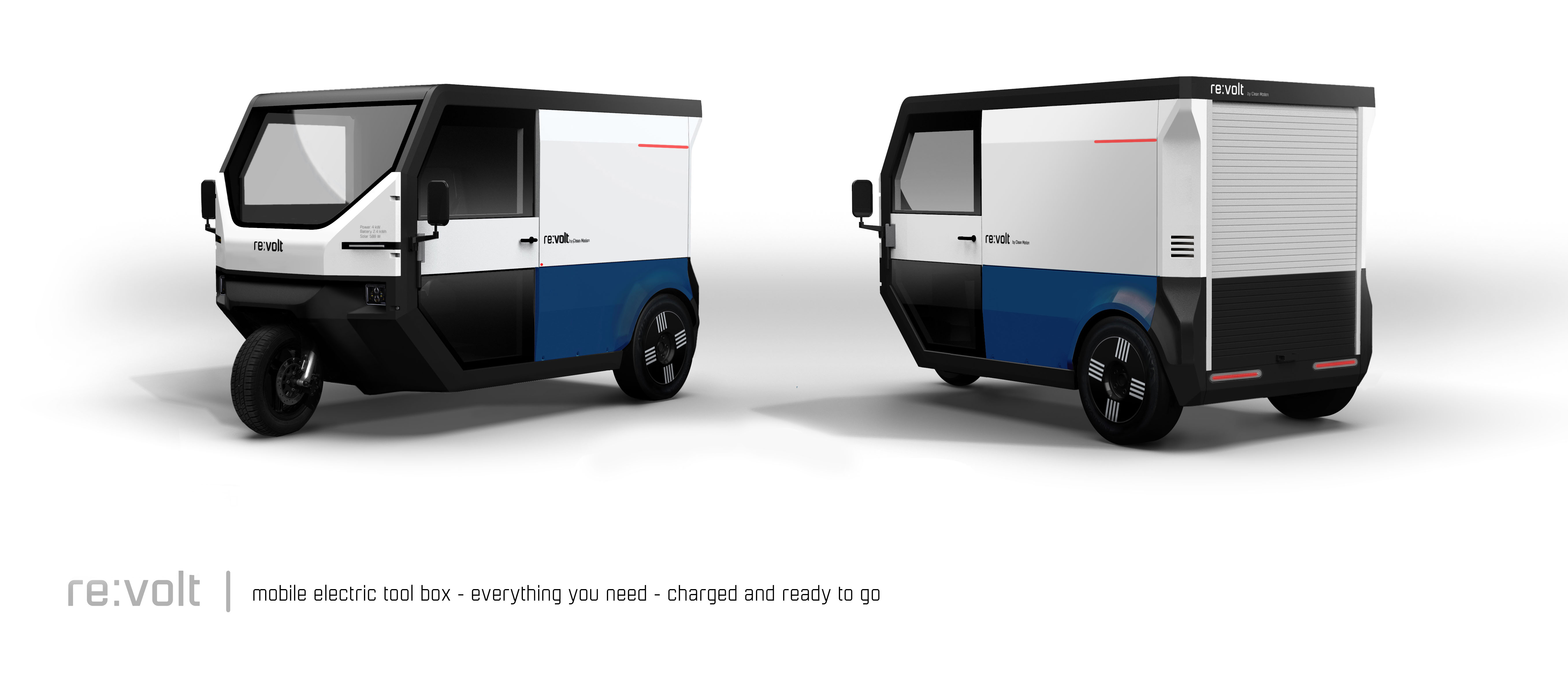 Revolt - Electric Solar Delivery Vehicle