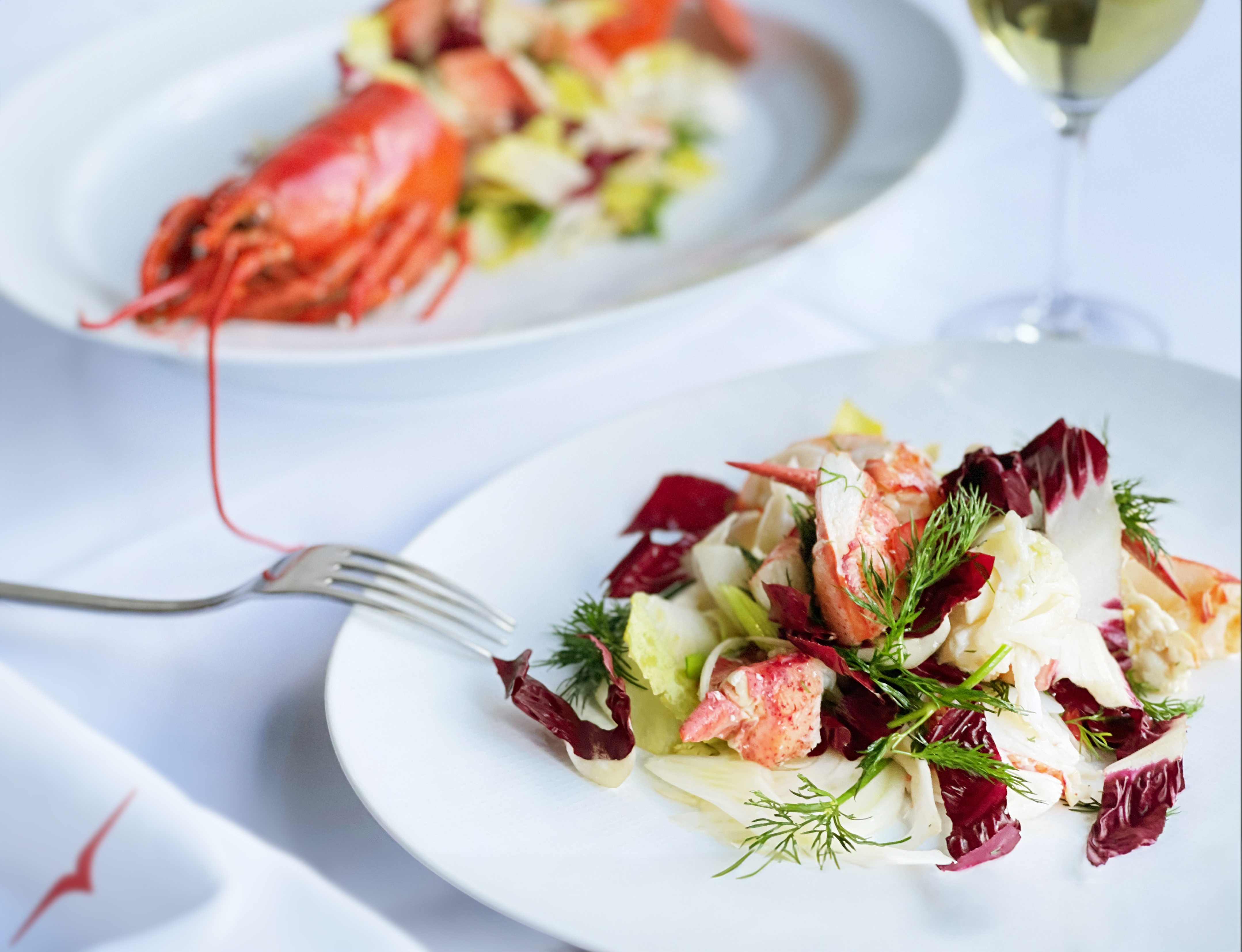 VistaJet x Milos Lobster Salad