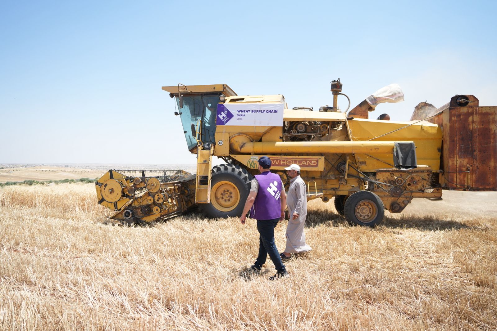 Human Appeal Wheat farming Syria