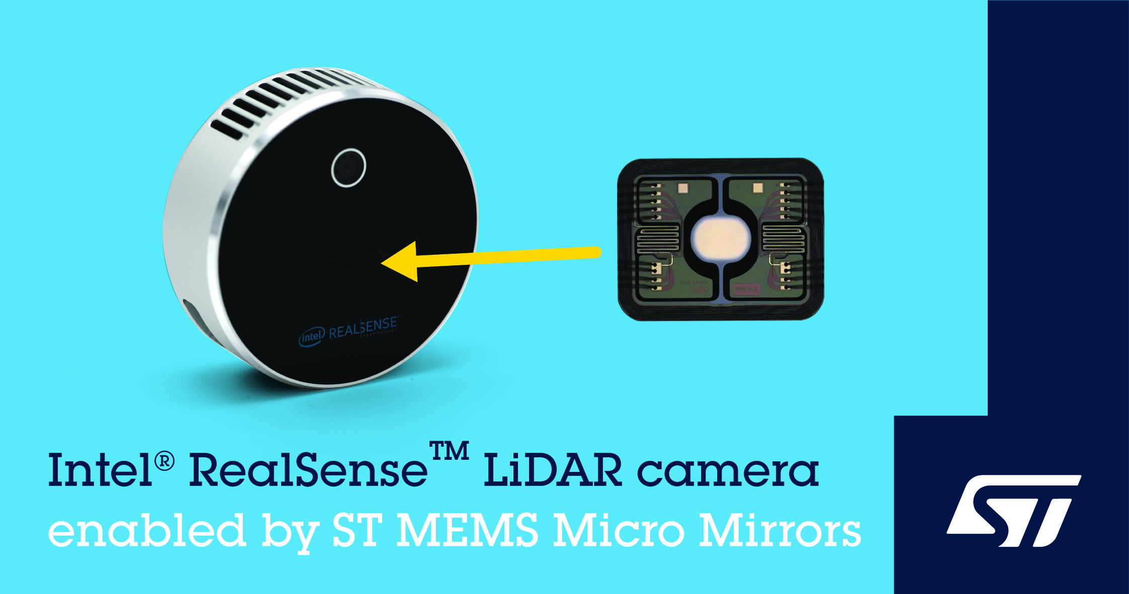 T4264D -- Mar 8 2021 -- ST MEMS micro-mirrors in Intel LiDAR camera_IMAGE