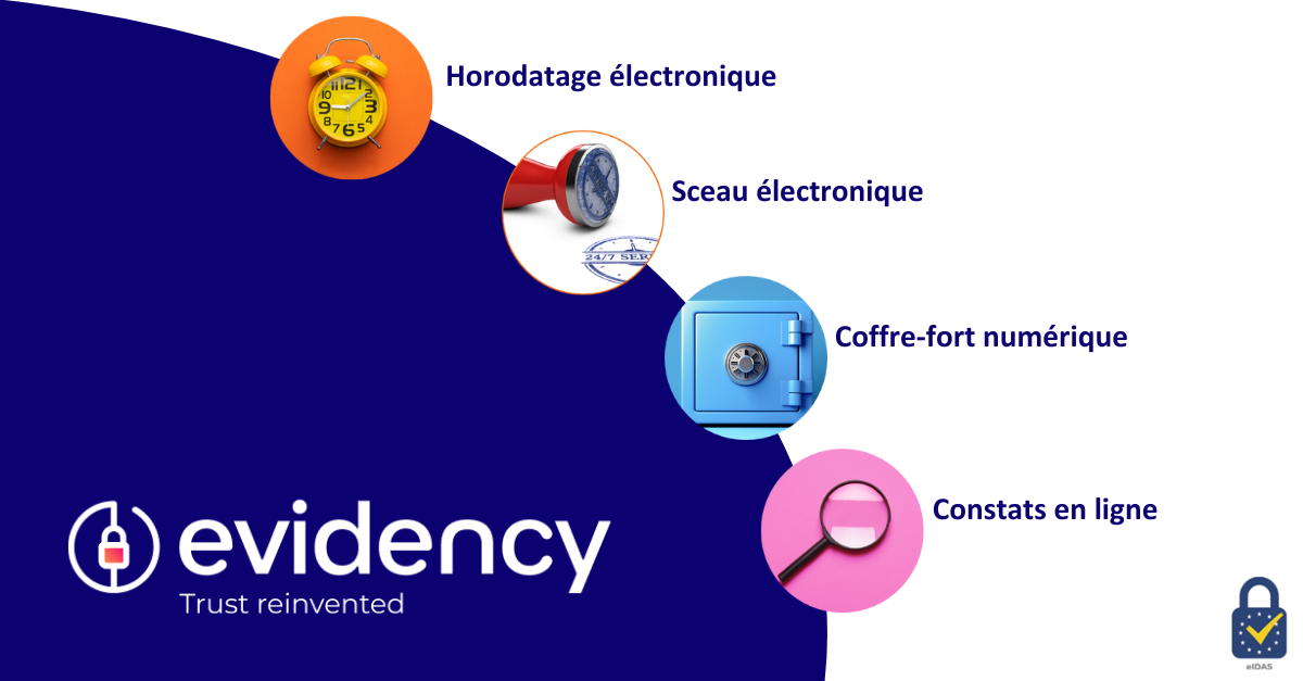 Evidency, Prestataire de Services de Confiance