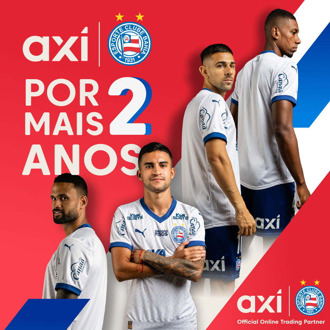 Axi e Esporte Bahia por mais 2 anos