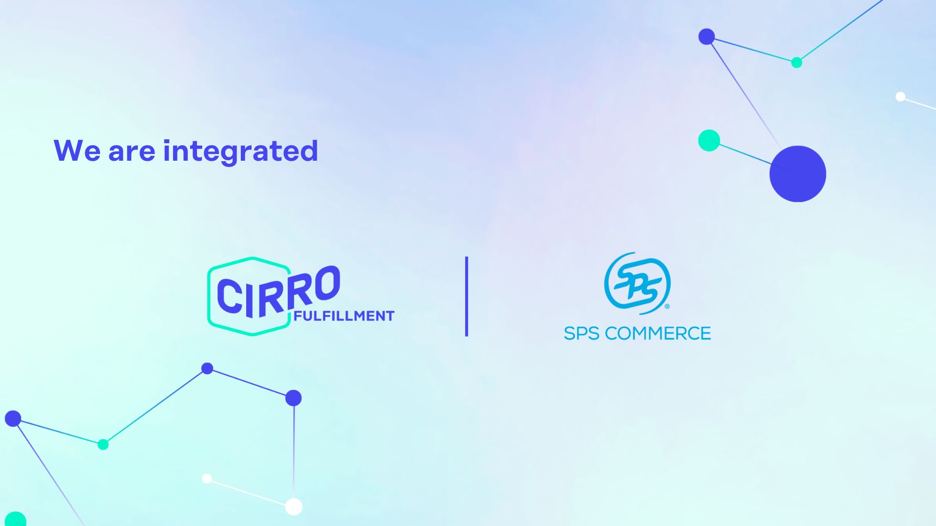 CIRRO Fulfillment partners with SPS Commerce