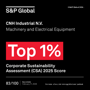 CNH in top 1% of S&P Global’s 2026 Sustainability Yearbook