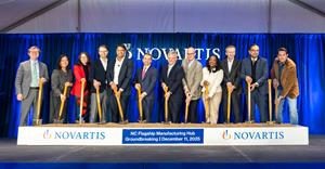Novartis breaks ground on flagship manufacturing hub in North Carolina