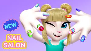 My Talking Angela 2 Turns Players Into Nail Stylists with New Salon Feature