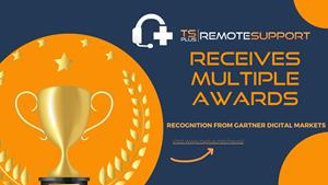 TSplus Remote Support Awarded With Multiple Badges from Gartner Digital