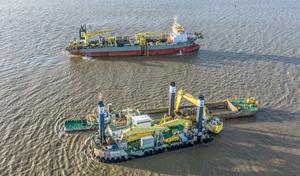 Boskalis and Van Oord awarded large dredging contract for the expansion of the Port of Luleå, Sweden